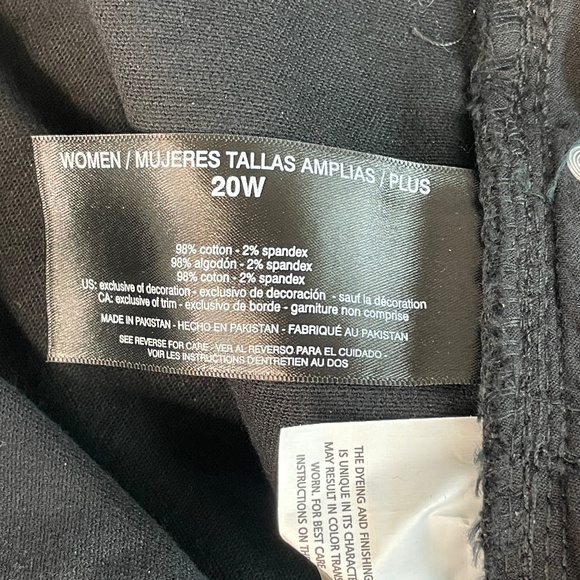 Plus Size Gloria Vanderbilt Amanda Classic Jeans NWT 20W - Picture 6 of 11